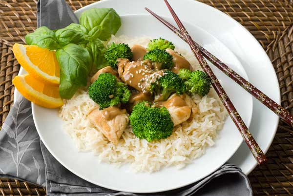 Gluten Free, Nut Free Thai Amazing Chicken