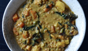 Sunbutter Lentil soup