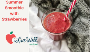 Summer Smoothie with Strawberries